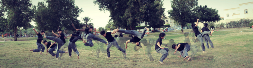 tricking slow motion trick