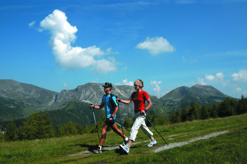nordic walking kaernten wandern