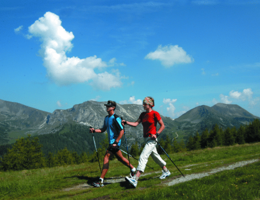 nordic walking kaernten wandern