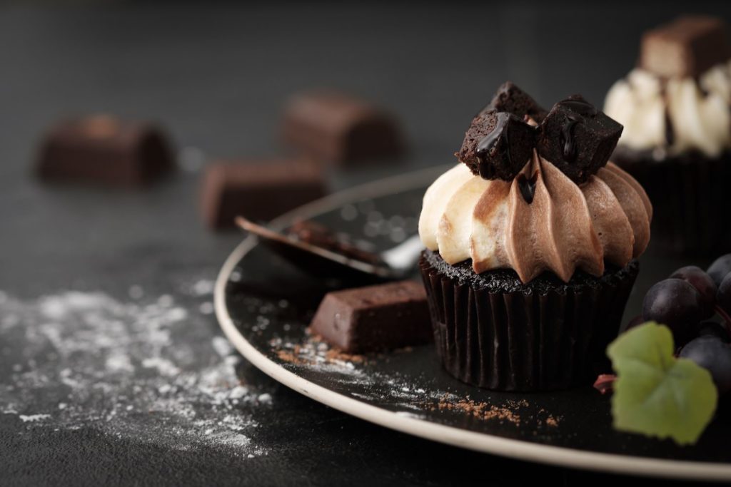 Vorsicht bei den süßen Verführungen beim Bäcker 1 cupcake schokolade muffin