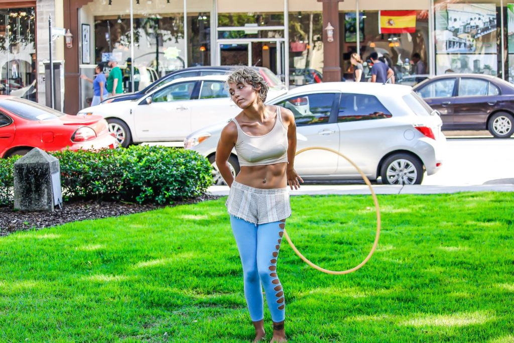hula hoop fitness training reifen