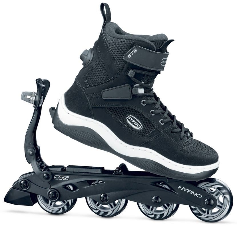 Hypno Skates Aus den InlineSkates wird ein Schuh