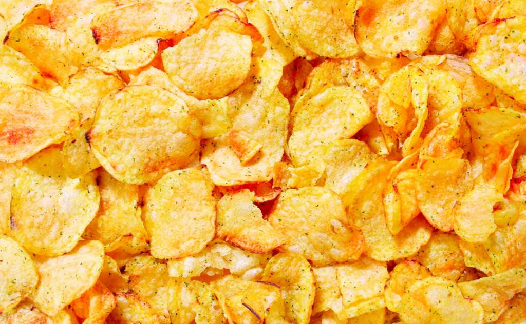 Ungesunde Snacks sind Dickmacher Nummer eins! 1 Kartoffelchips Potato Chips