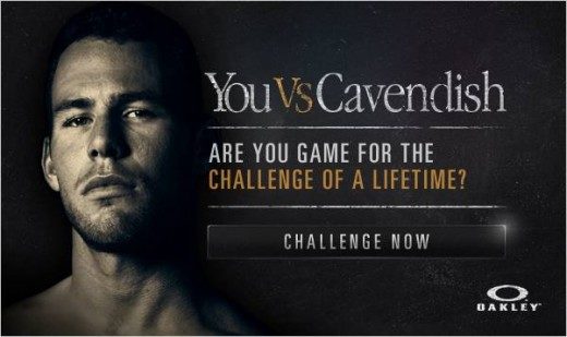 You VS Cavendish Oakley Tour de France