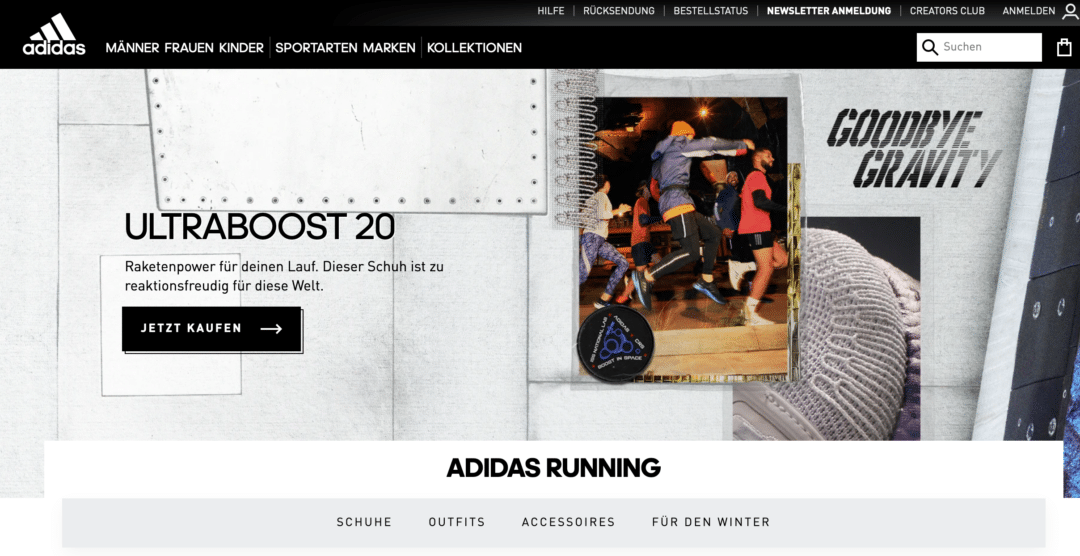 adidas online shop