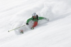 Kästle Adventure Tours: Women's Freeride & Yoga Camp 1 Kästle-Athlet Lorraine Huber, Foto: Peter Mathis