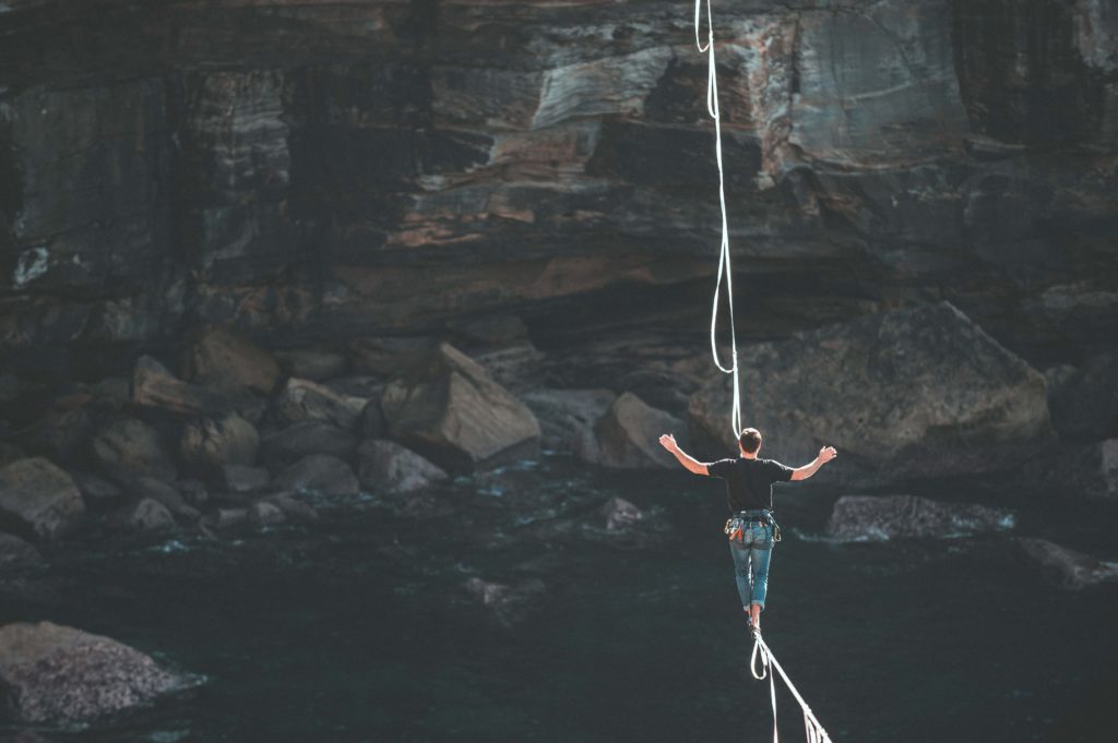 Nik Wallenda: Seiltanz ohne Sicherung in seiner Heimatstadt Sarasota 1 balancieren
