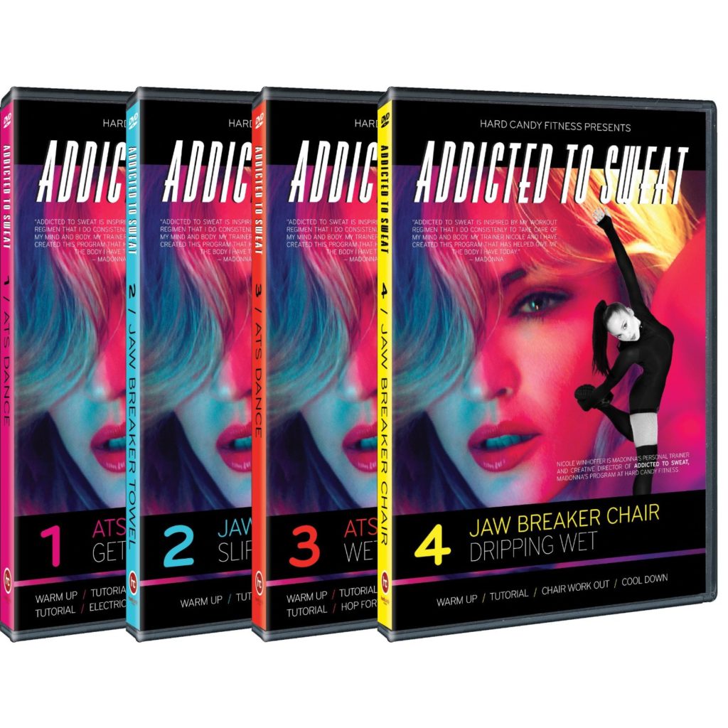 Addicted to Sweat Madonna hard candy fitness dvd