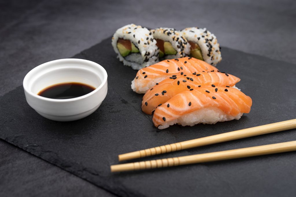 japanische kueche gesund sushi