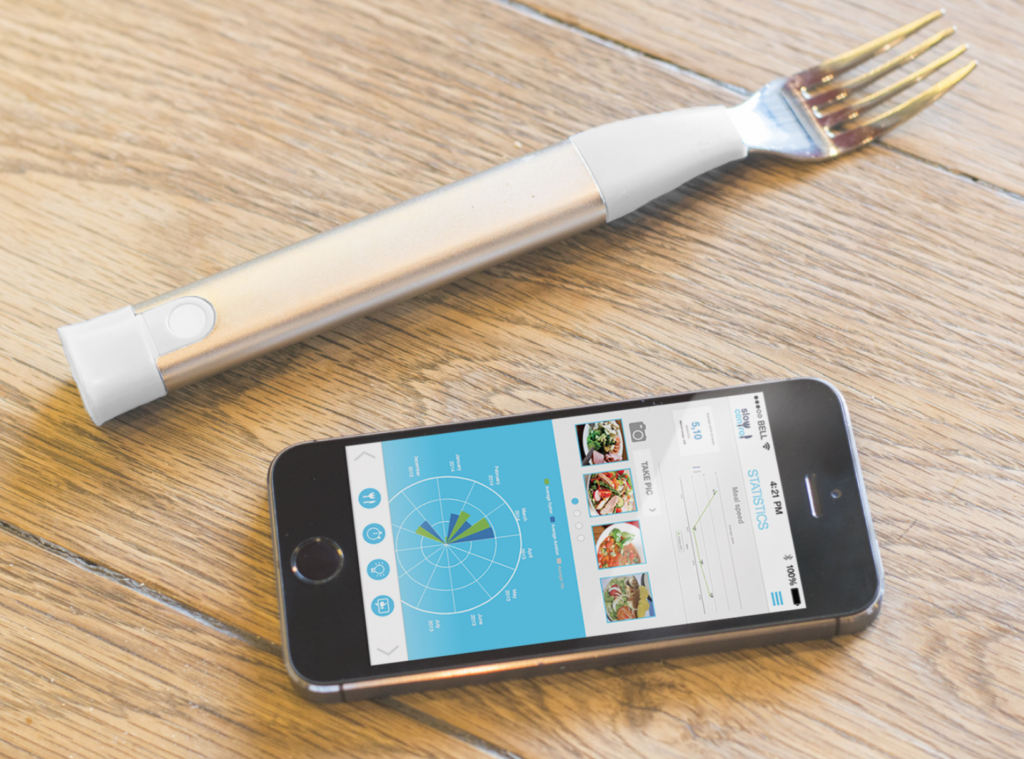Slowcontrol: Gabel überwacht Portionen und Ess-Tempo! 1 slow control diaet kalorienrechner gabel fork app