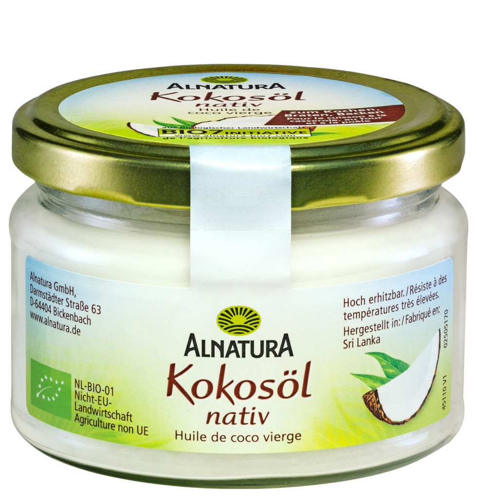 Kokosöl als neue Wunderwaffe? 1 alnatura kokosoel