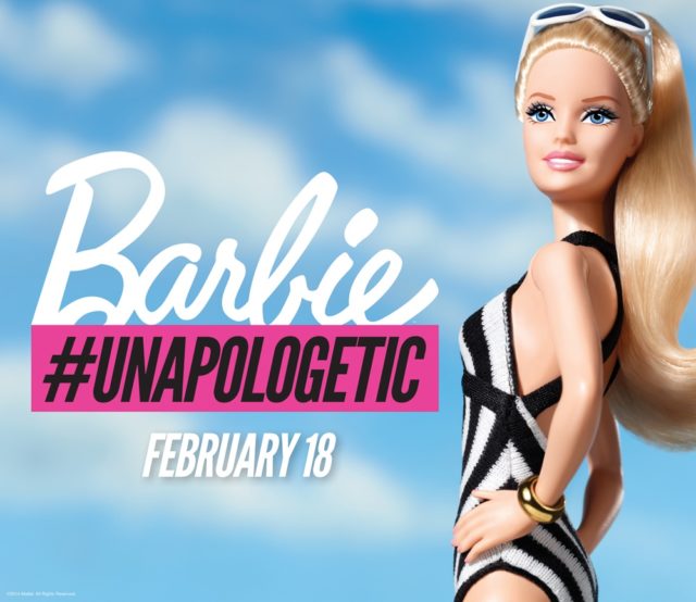 Model mit unrealistischen Maßen: Barbie für Sports Illustrated 2 barbie billboard 01 2014