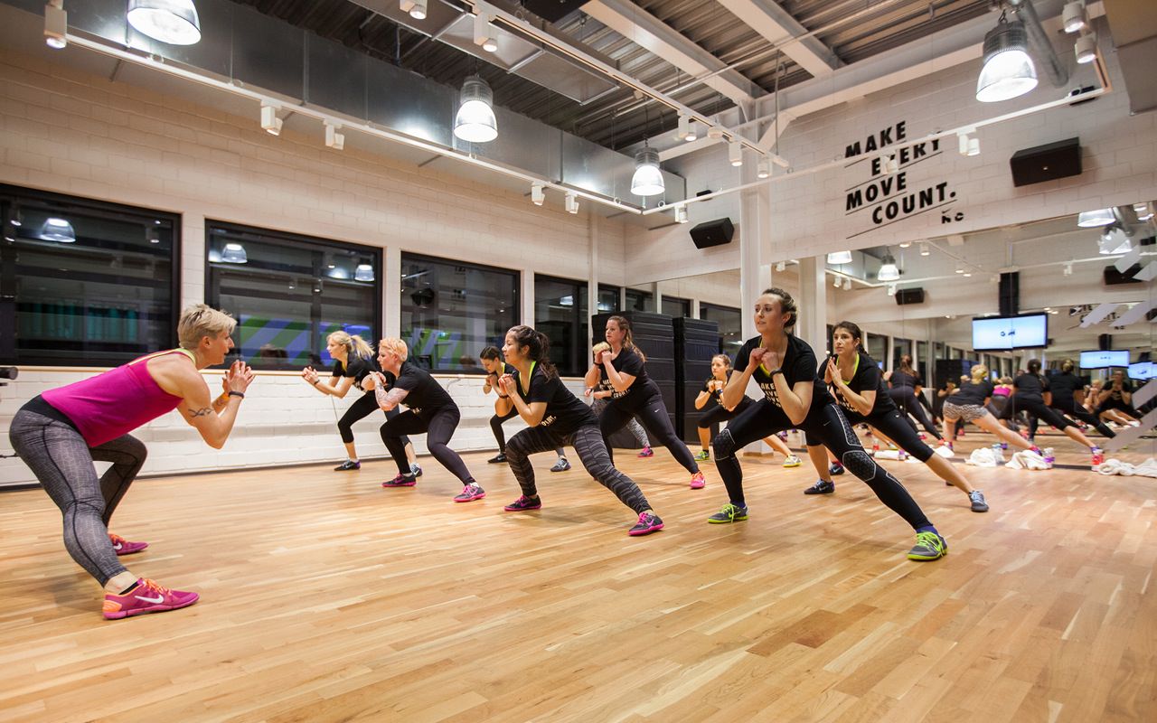 Nike fitness club sales