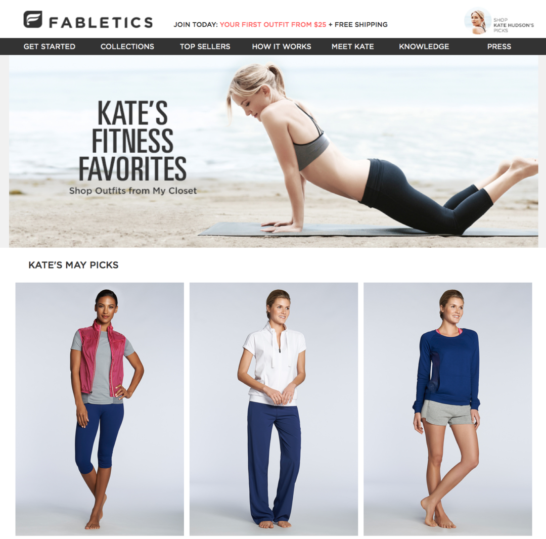 Kate Hudson & Fabletics