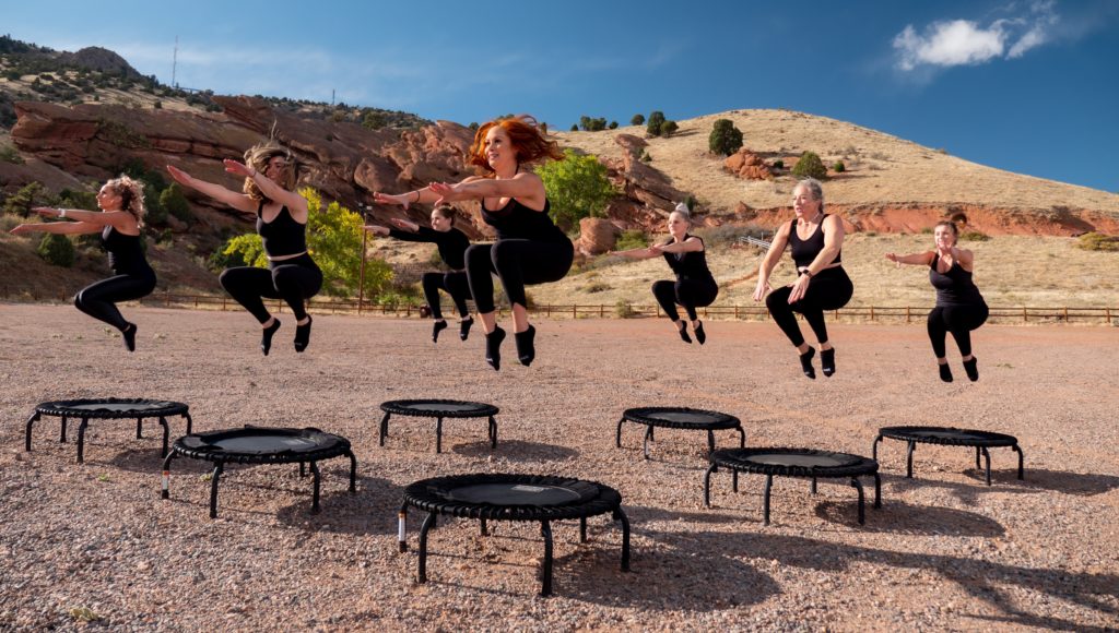 Jumping Fitness: Die Pfunde weghüpfen 1 jumping fitness trampolin training fitness trampolinspringen