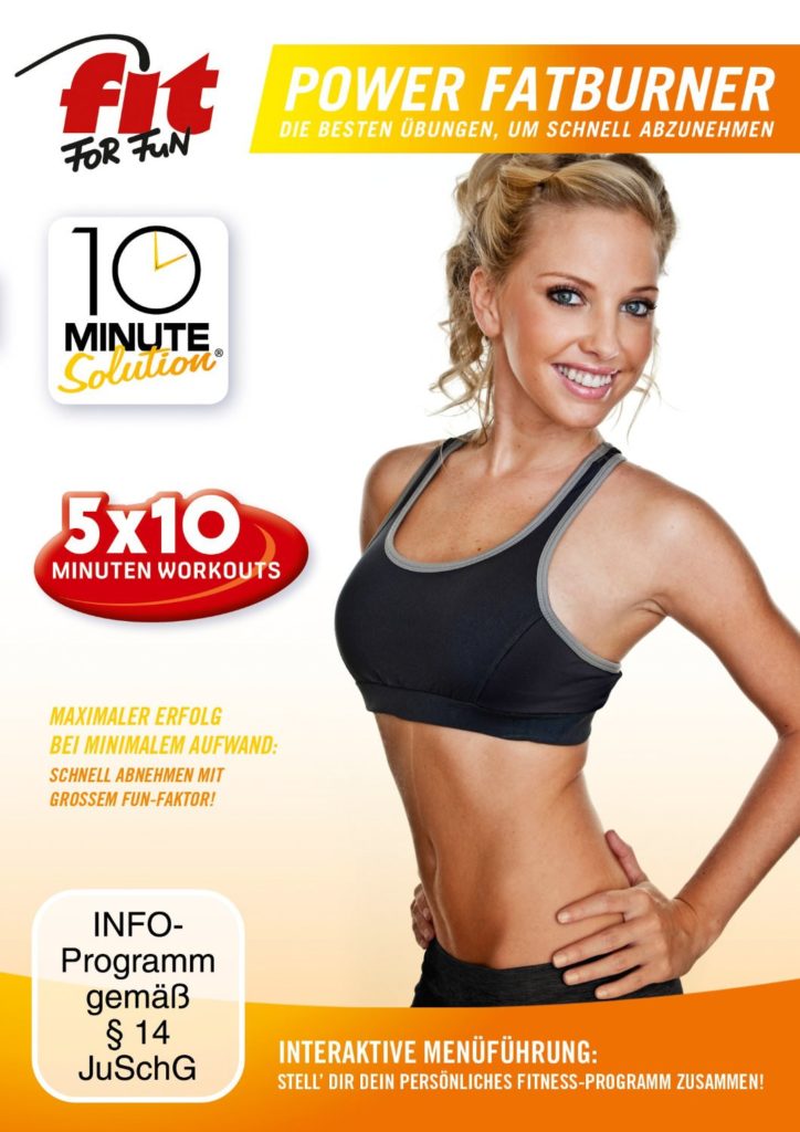 Kickstart 2015: Fit for Fun - 10 Minute Solution: Power Fatburner Fitness DVD 1 Fit for Fun 10 Minute Solution Power Fatburner Fitness DVD