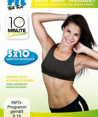 Fit for Fun DVD 10 Minute Solution Boot Camp Workout