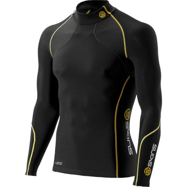 SKINS Testbericht: Meine Erfahrungen mit der SKINS Kompressionsbekleidung 1 Skins A200 Mens Thermal Long Sleeve Compression Top Zip Mock Neck