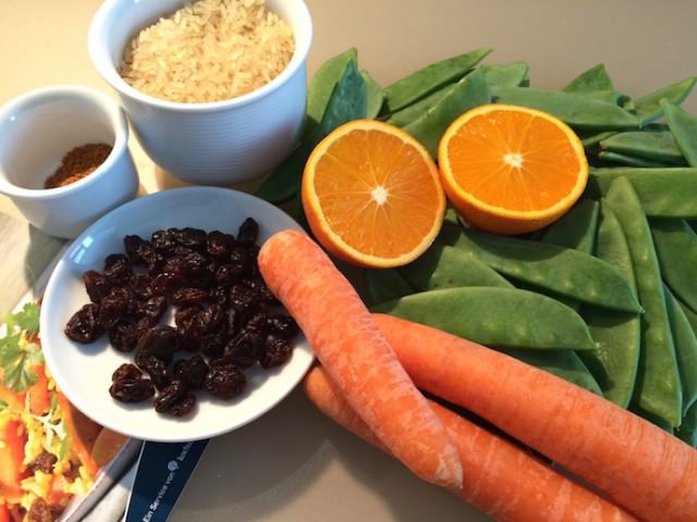 kochen zutaten rezept curry karotten erbsen