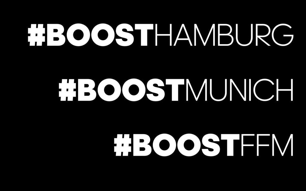 adidas Running Network wächst: #boostmunich, #boostffm & #boosthamburg! 1 V2