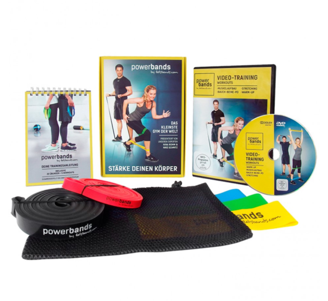 Test: Intensives Ganzkörpertraining mit Let's Bands Powerbands 3 lets bands powerbands powerbands power SET PRO