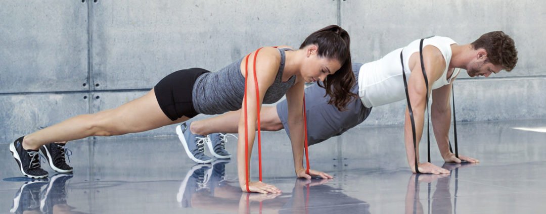 powerbands liegestuetze pushups