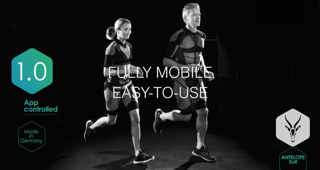 Antelope Sportswear intensiviert Trainings mit eingewobenem EMS-System 1 Antelope Sportswear EMS Suit