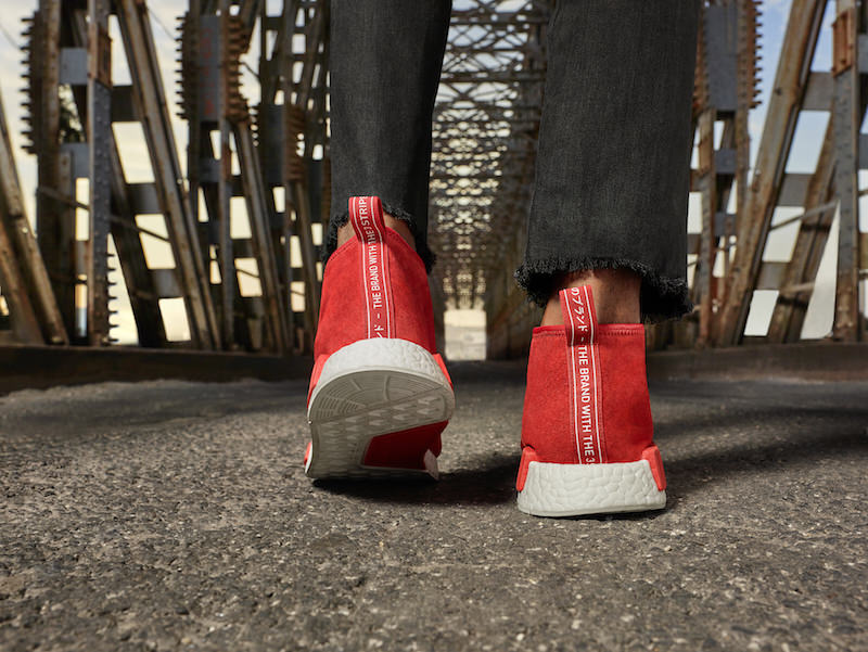 adidas Originals NMD Chukka in Schwarz und Rot SPORTS INSIDER