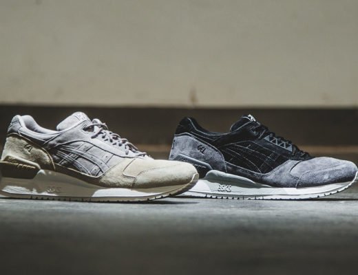 asics gel respector lt pack grey beige black 1