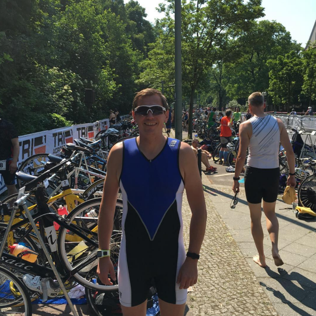 Berlin Triathlon Olympische Distanz - Training und Erfahrungen vom Wettkampf 3 Wechselzone-Berlin-Triathlon