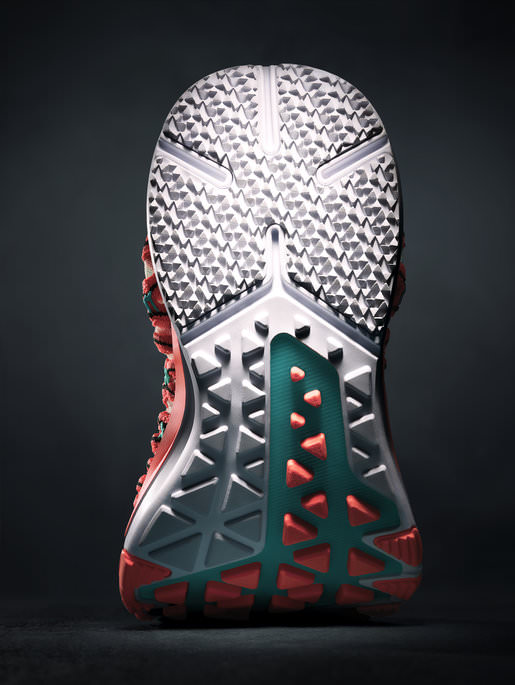 Nike Train Ultrafast Flyknit für Gym & Crossfit Box 4 Nike Train Ultrafast Flyknit Rot Sohle
