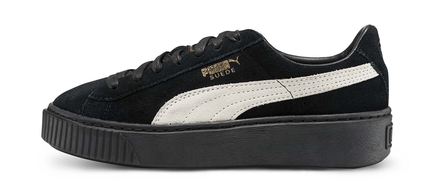 Puma Suede Black White Sneaker