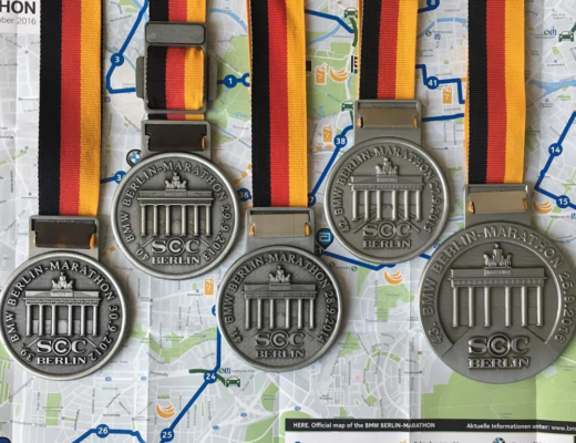 Berlin Marathon Medaillen