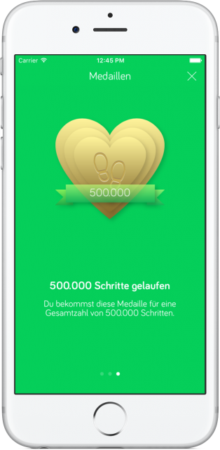 abnehm app arise medaillen