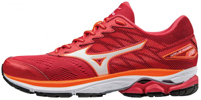 Mizuno Wave Rider 20 running shoe rot laufschuh rot