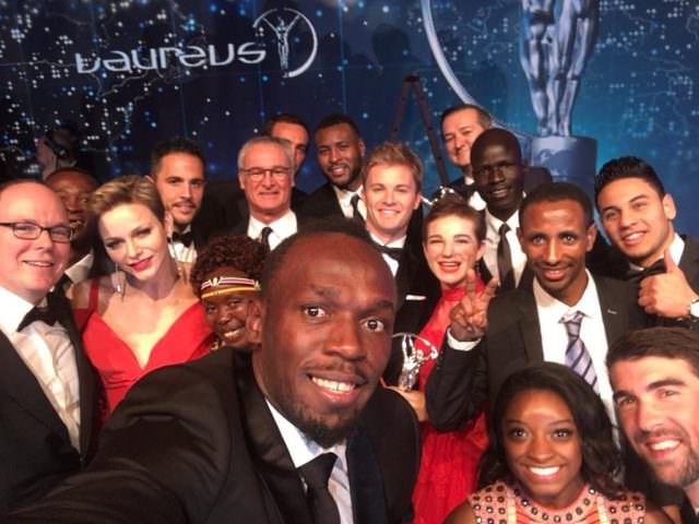 selfie laureus awards 2017