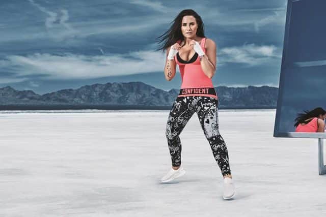 demi lovato for fabletics