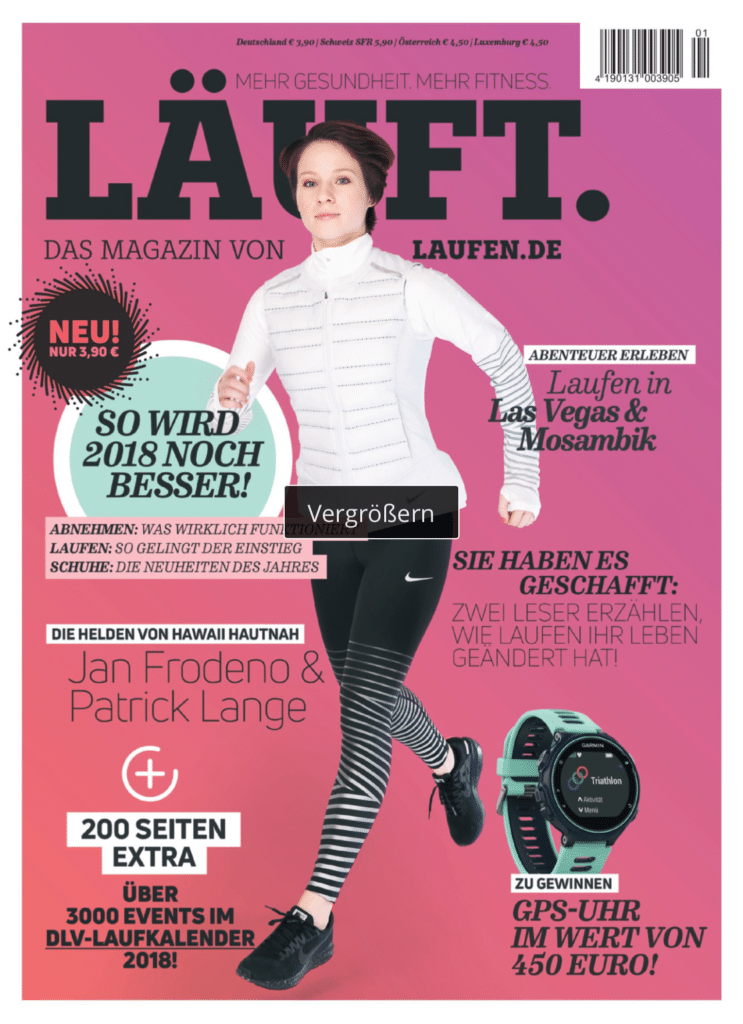 Laufen.de Magazin wird zu LÄUFT. Wahl zum Hobbyläufer des Jahres. 2 laeuft magazin laufen de zeitschrift marathon laeuefer anfenger einsteiger Kopie