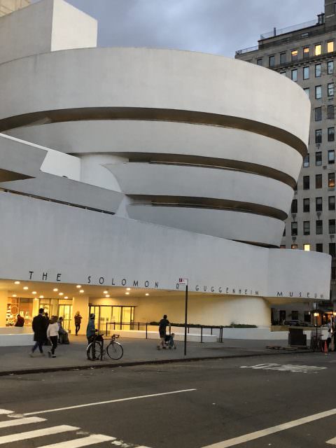 new york marathon sightseeing guggenheim