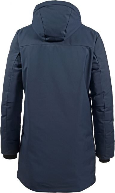 sportscheck scheck kapuzenmantel navy maenner hinten