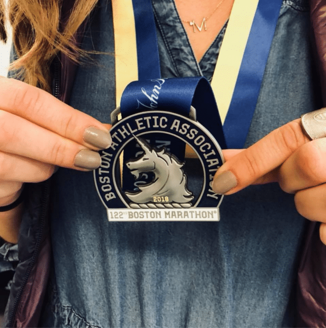 boston marathon 2018 medal medaille