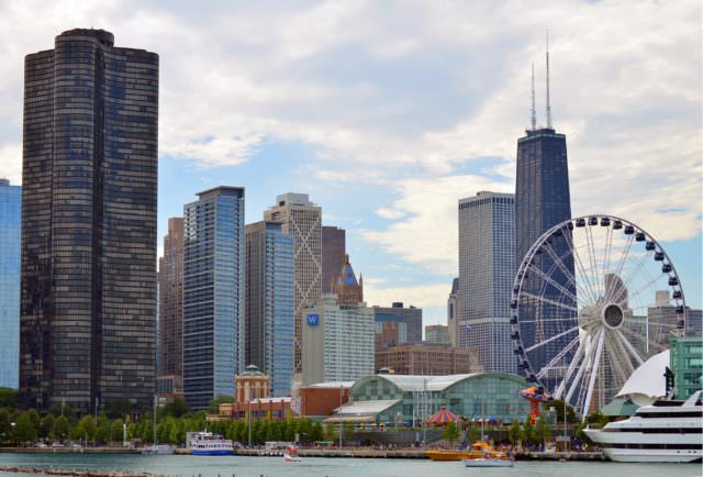 chicago mararthon river fluss