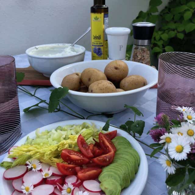 leinoel kartoffeln quark gesund abnehmen