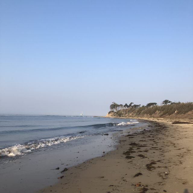 Von Venice Beach nach Flensburg. Das lief im August 2018 8 santa barbara goleta isla vista strand natur morgenlauf e1536495188482