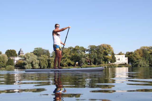 SUP kaufen. Unterschiede, Modelle und das aufblasbare Indiana SUP im Test 9 indiana sup stand up paddling board test blogger erfahrungen heiliger see