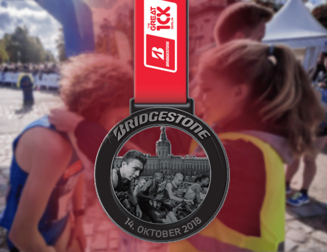 the bridgestone great 10k berlin medaille 2018