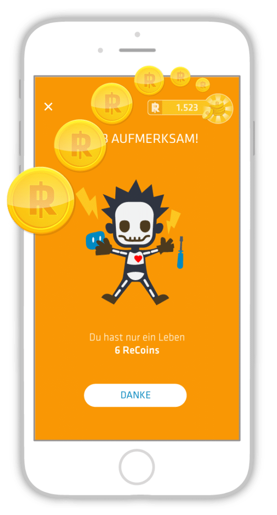 Sport im Unternehmen. Gesundheit fördern mit Challenges von Changers.com 6 changers app recoins