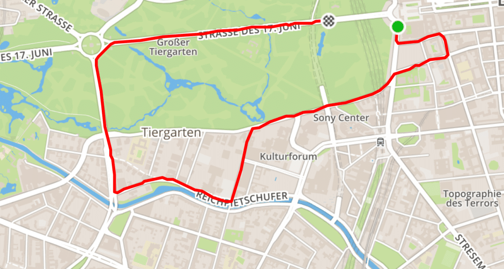 Firmenlauf Berlin Berliner Strecke Route