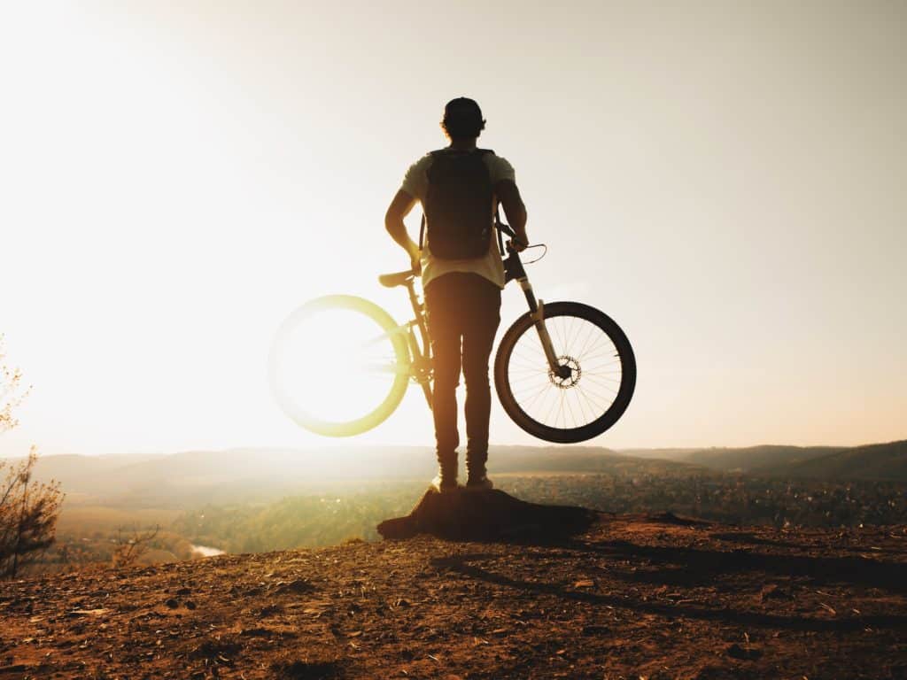 outdoor cycling mountainbike training