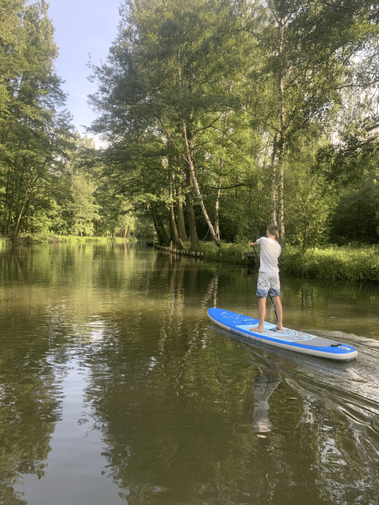 sup stand up paddling spreewald 2